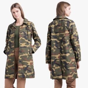 *NEW* Hershel Mac Rain Wind Resistant Jacket in Woodland Camo